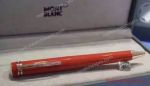 Fake Montblanc Heritage Fountain Pen Red & Sliver Clip 1912 Collection